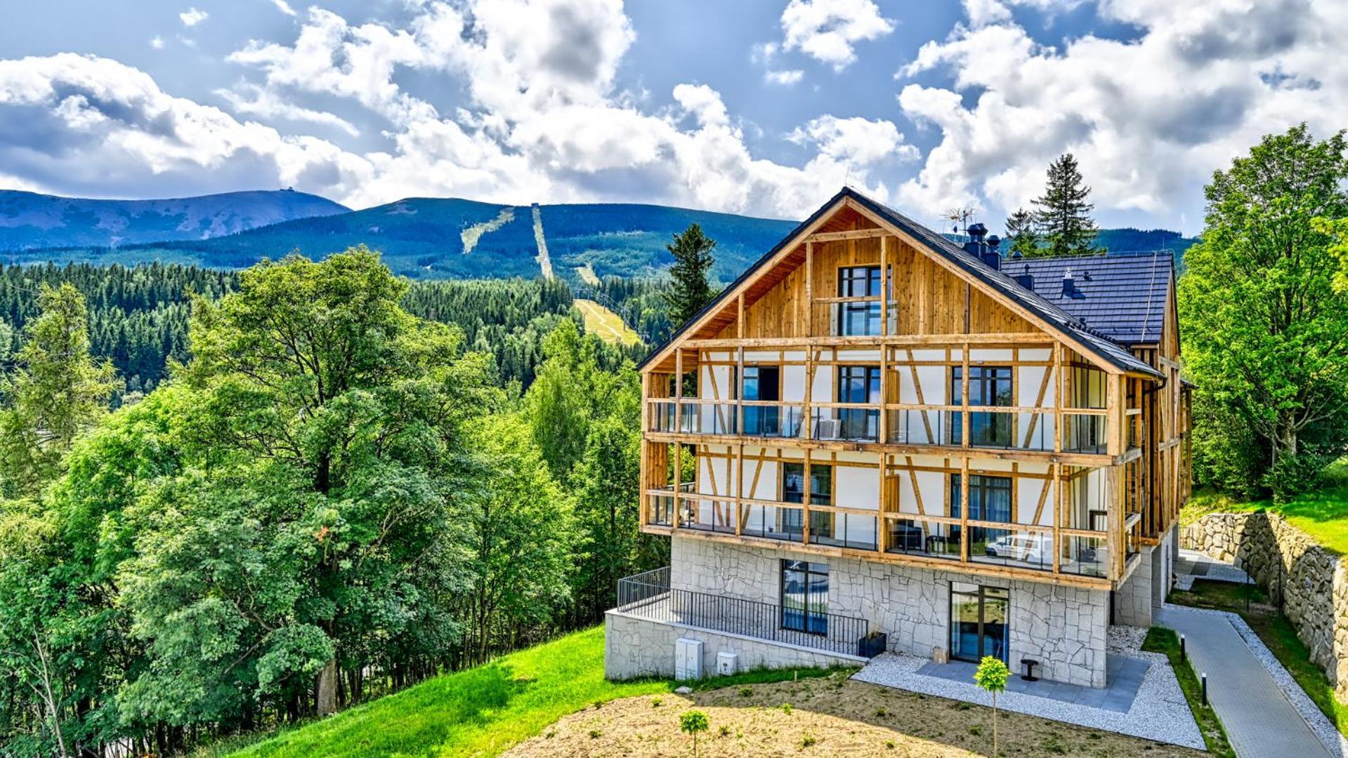 Orlik Vip Residence By Royal Aparts - Apartamenty Z Widokiem Na Sniezke, Blisko Wyciagu I Wang Karpacz Zewnętrze zdjęcie